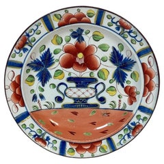 Gaudy Dutch 'Urn' Pattern Plate