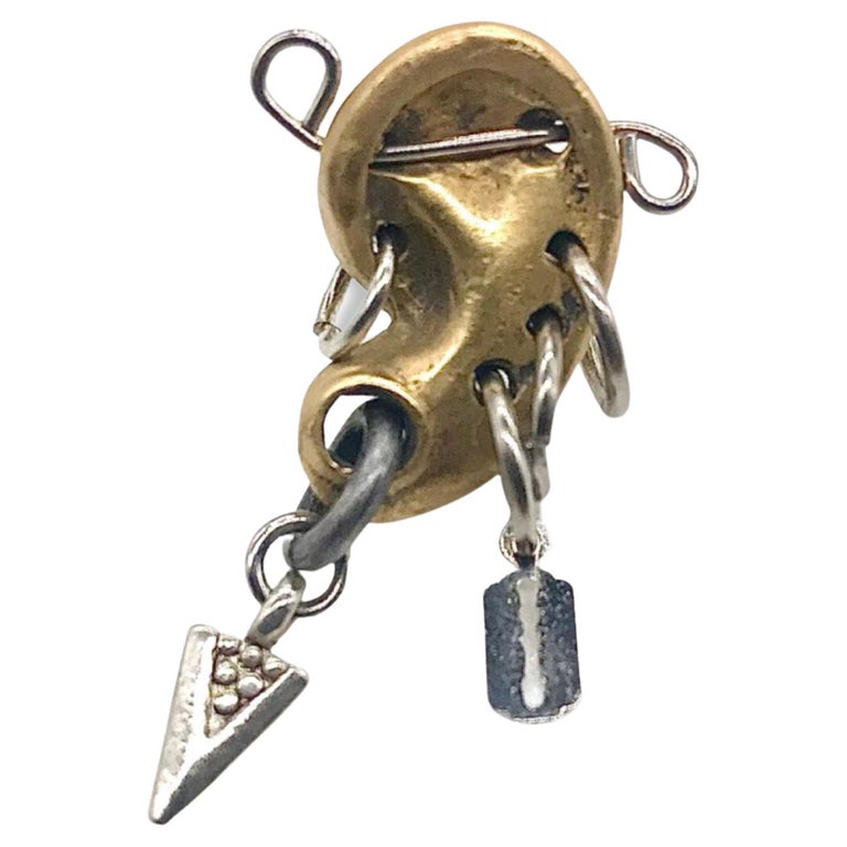 Gauge Against The Machine earring For Sale at 1stDibs