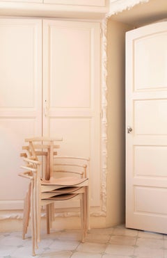 Gaulino Chair, by Oscar Tusquets, Natural Ash, Spanish, Contemporary design