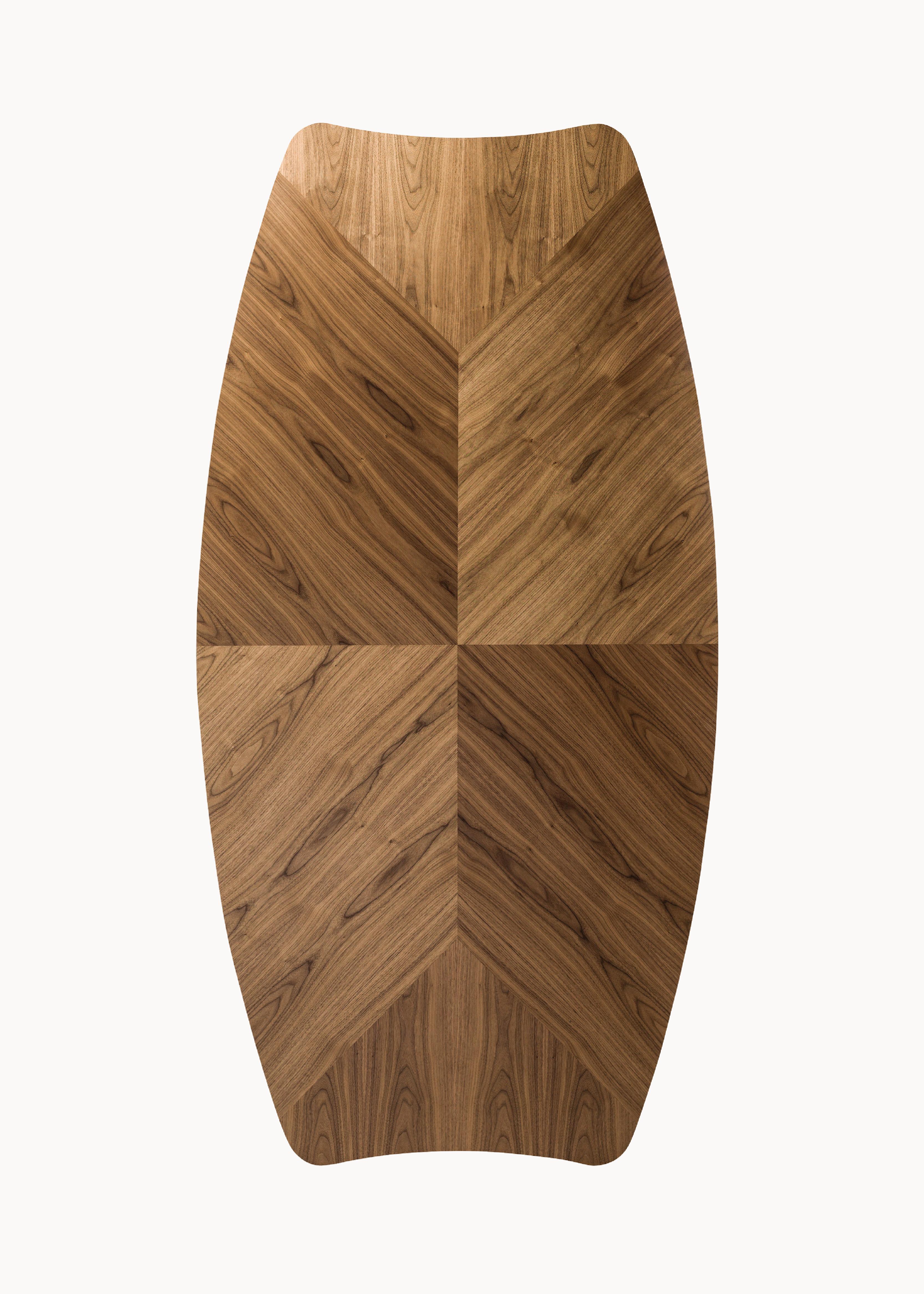 Gaulino Dining Table, by Oscar Tusquets, Black Stained Ash Wood, Contemporary For Sale 2