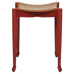 Taburete Gaulino Rojo de Oscar Tusquets para BD Barcelona, 1902