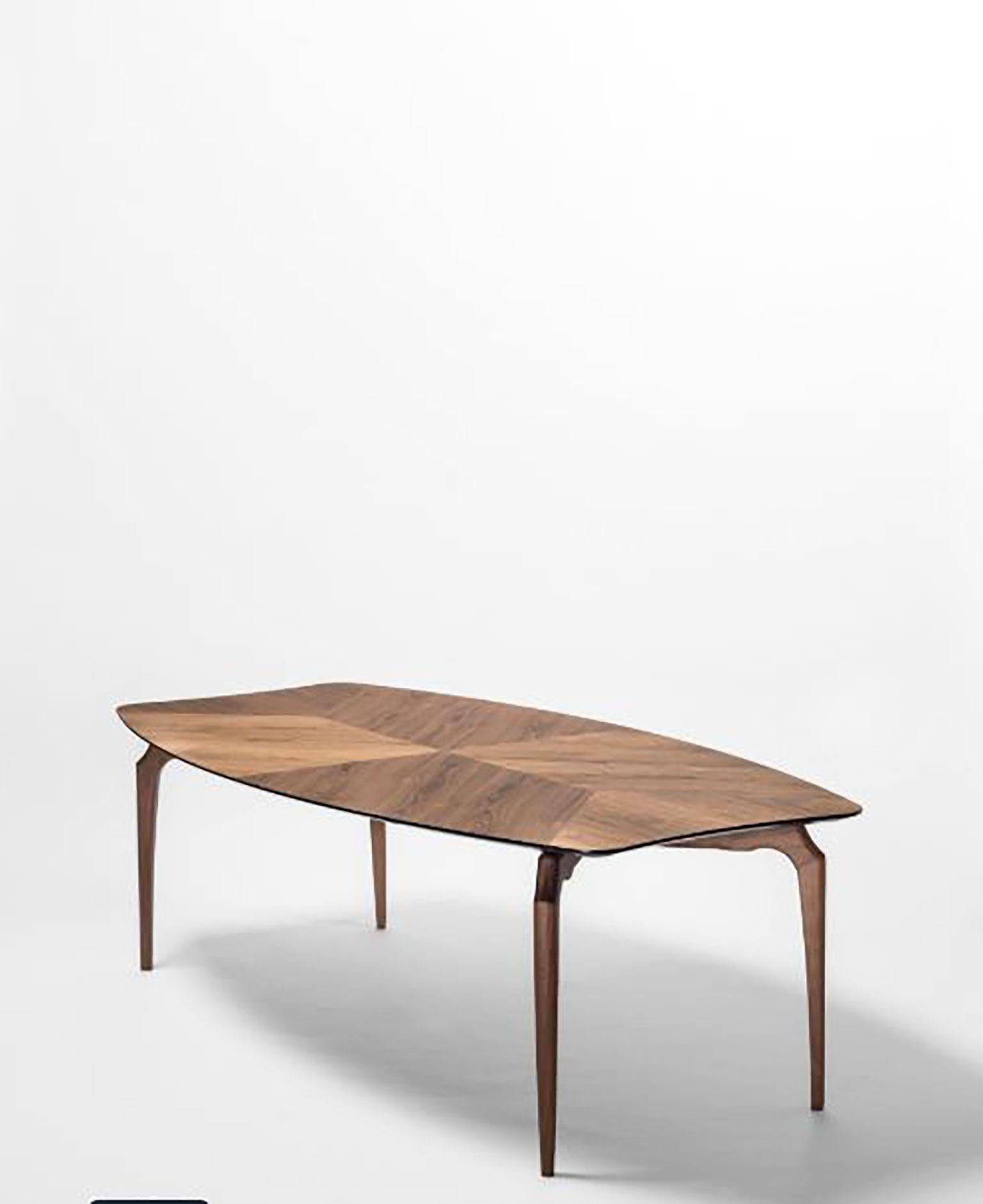 Gaulino Table designed by Oscar Tusquets Blanca for BD Barcelona. Oscar Tusquets Blanca typically introduces himself freely as an architect by training, designer by reworking, a painter by occupation, and a writer through ambition. This was