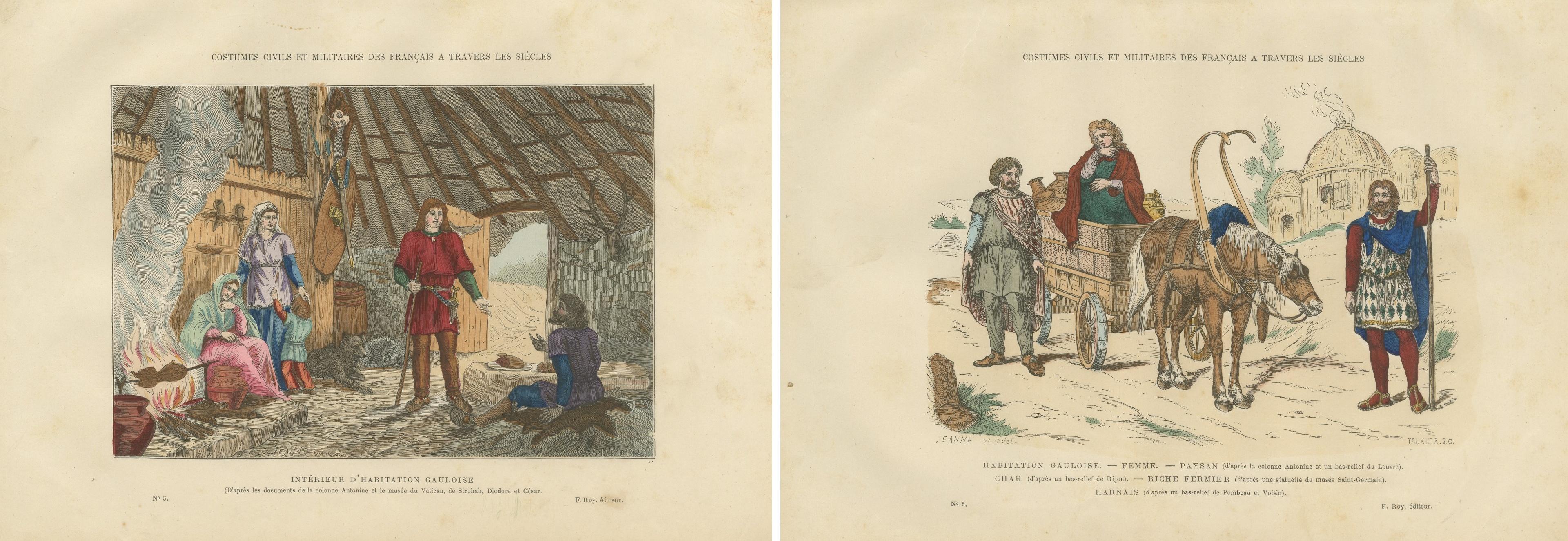 Gaulish Domestic Life and Society, France Before Roman Conquest, ca. 1860