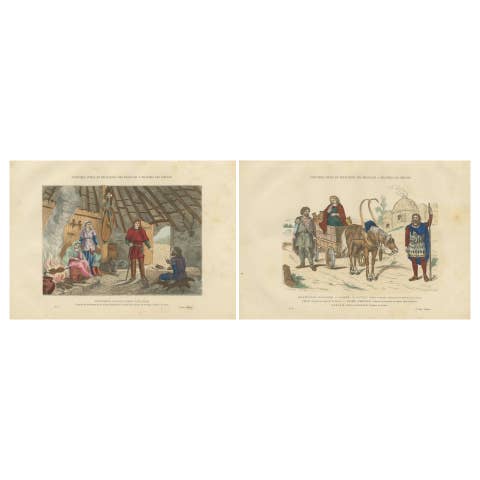Gaulish Domestic Life and Society, France Before Roman Conquest, ca. 1860
