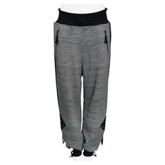 Gaultier Grey Sweatpants With Embroidery 2010
