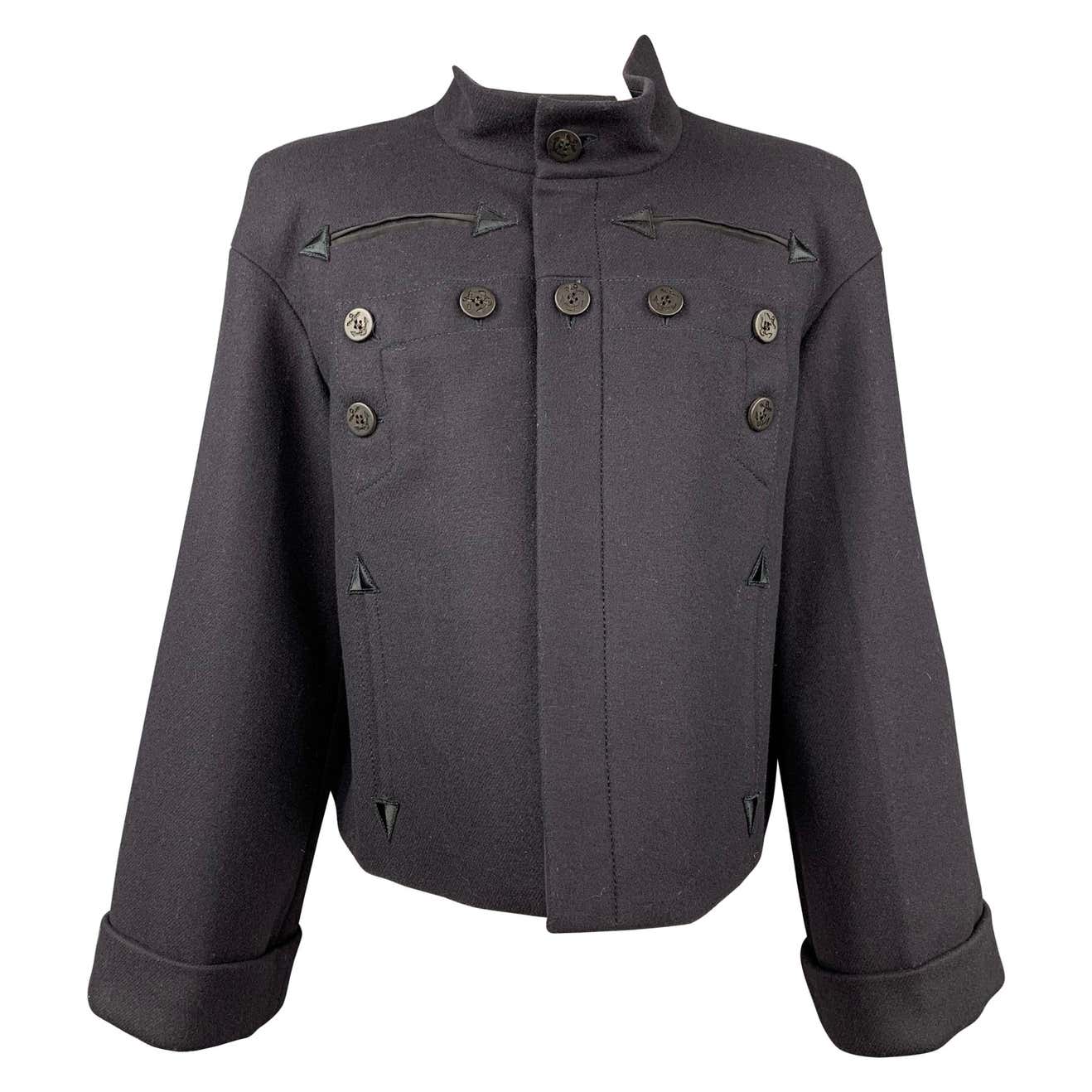 GAULTIER2 By JEAN PAUL GAULTIER Size US 10 Navy Wool Polyester Sailor gaultier2-by-jean-paul-gaultier-size-us-10-navy-wool-polyester-sailor