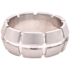 Gauthier 14 Karat White Gold Band