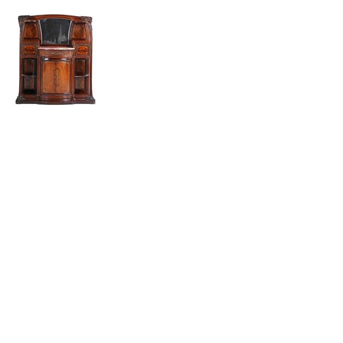 French Camille Gauthier & Paul Poinsignon Mahogany Dining Suite 