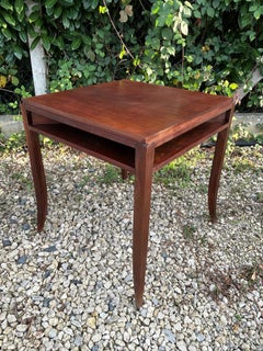 Art Deco Game Table by Gauthier-Poinsignon, Rosewood, France, 1930