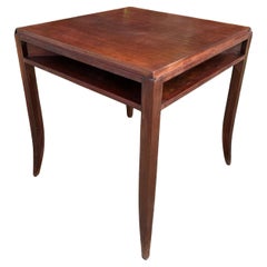 Art Deco Game Table by Gauthier-Poinsignon, Rosewood, France, 1930