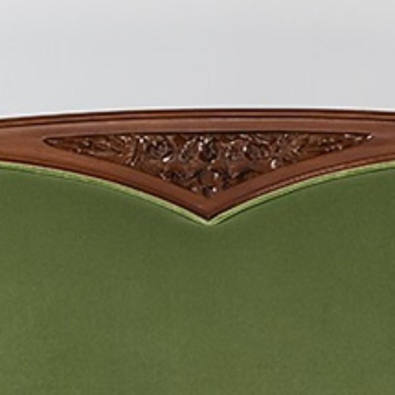 Carved Gauthier & Poinsignon French Settee