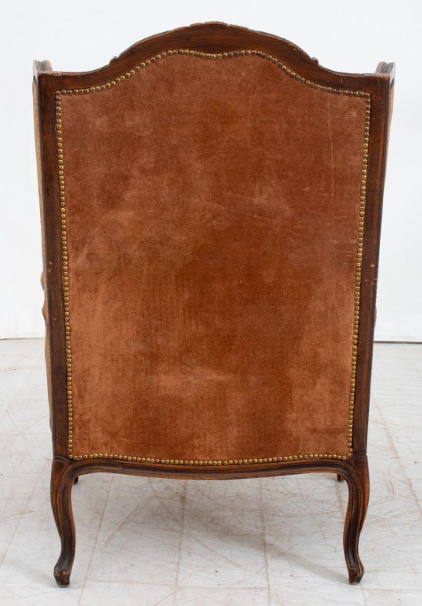Gautier Style Louis XV Manner Beechwood Bergere 1
