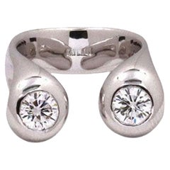 Gavello Diamantring aus Weißgold