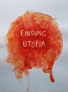 Gavin Dobson, Finding Utopia, Original Still Life Painting, Bright Art, Food Art