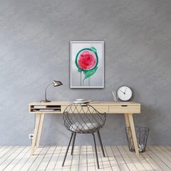 Gavin Dobson, Watermelon, Original Watercolour Impressionist Food Painting