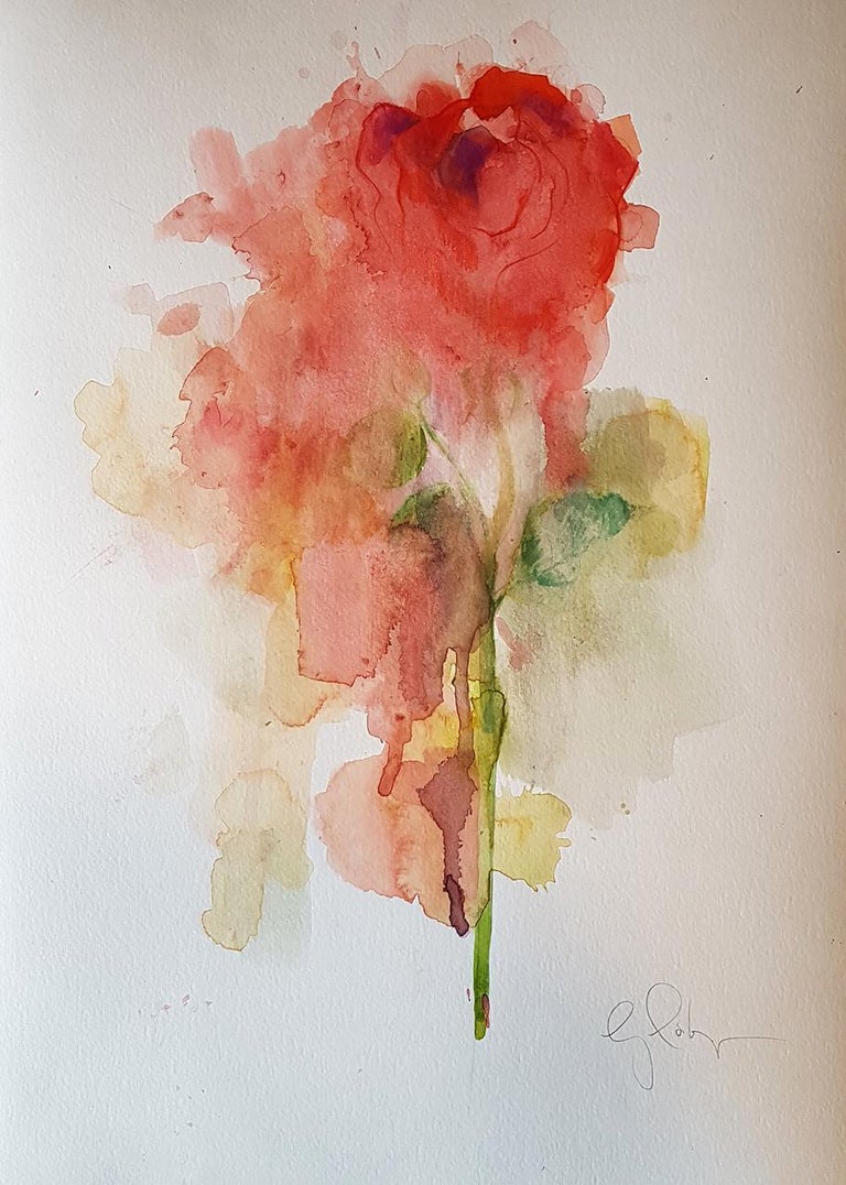 Gavin Dobson Red Roses Gavin Dobson Original Watercolour