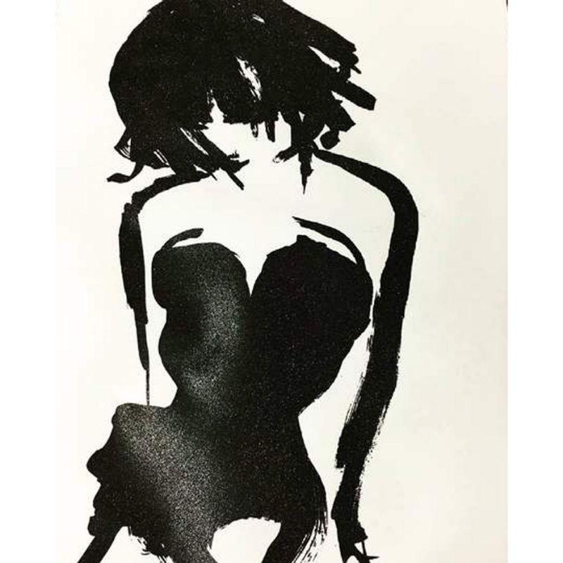 Burlesque Diamond Dust - Limitierte Auflage, Gemälde von Gavin Dobson
 
Sonderausgabe meines Top-Sellers.
Letzte Schicht mit holografischem schwarzem Glitter.
 
Zusätzliche Informationen:
70cm x 50cm auf Fabriano. 300gsm
Signiert und