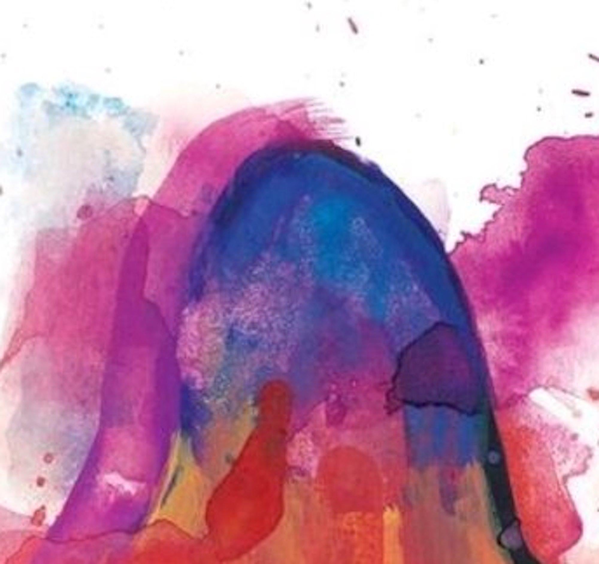 Gavin Dobson, Veranos derretidos - Cohete, Arte colorido, Arte asequible, Arte en línea en venta 5