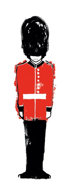 Gavin Dobson, Queen’s Guard, Limited Edition Print, London Art, Affordable Art