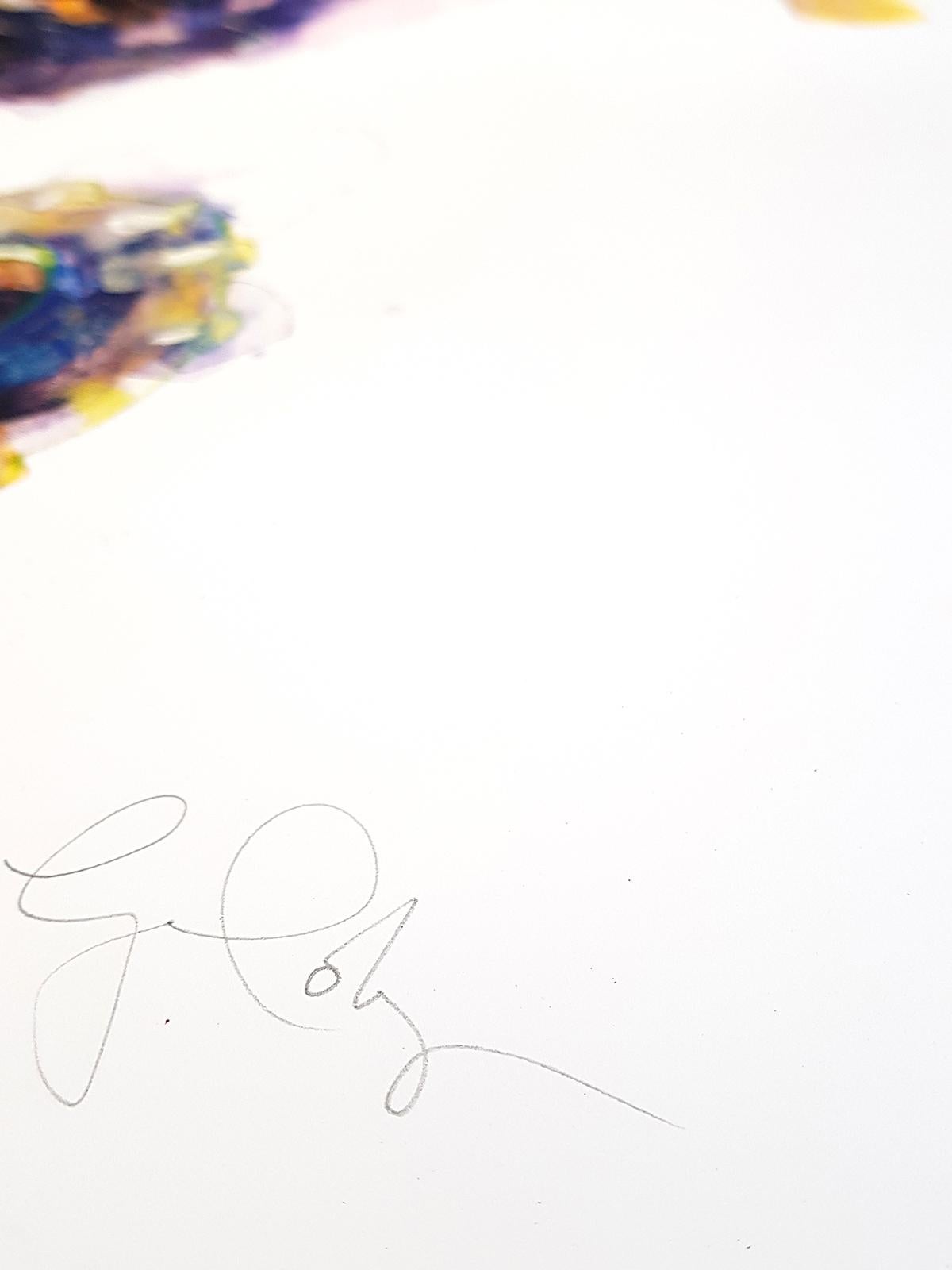Gavin Dobson, Cavalluccio marino, Arte accessibile, Arte serigrafica in vendita 2