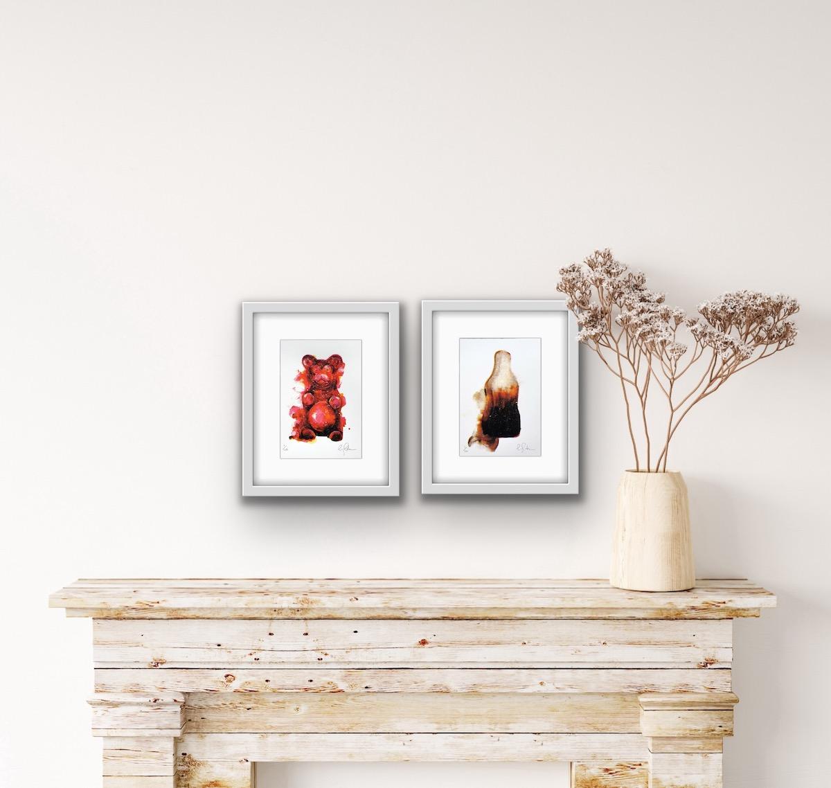 Mini Candy Diptych - Contemporary Print by Gavin Dobson