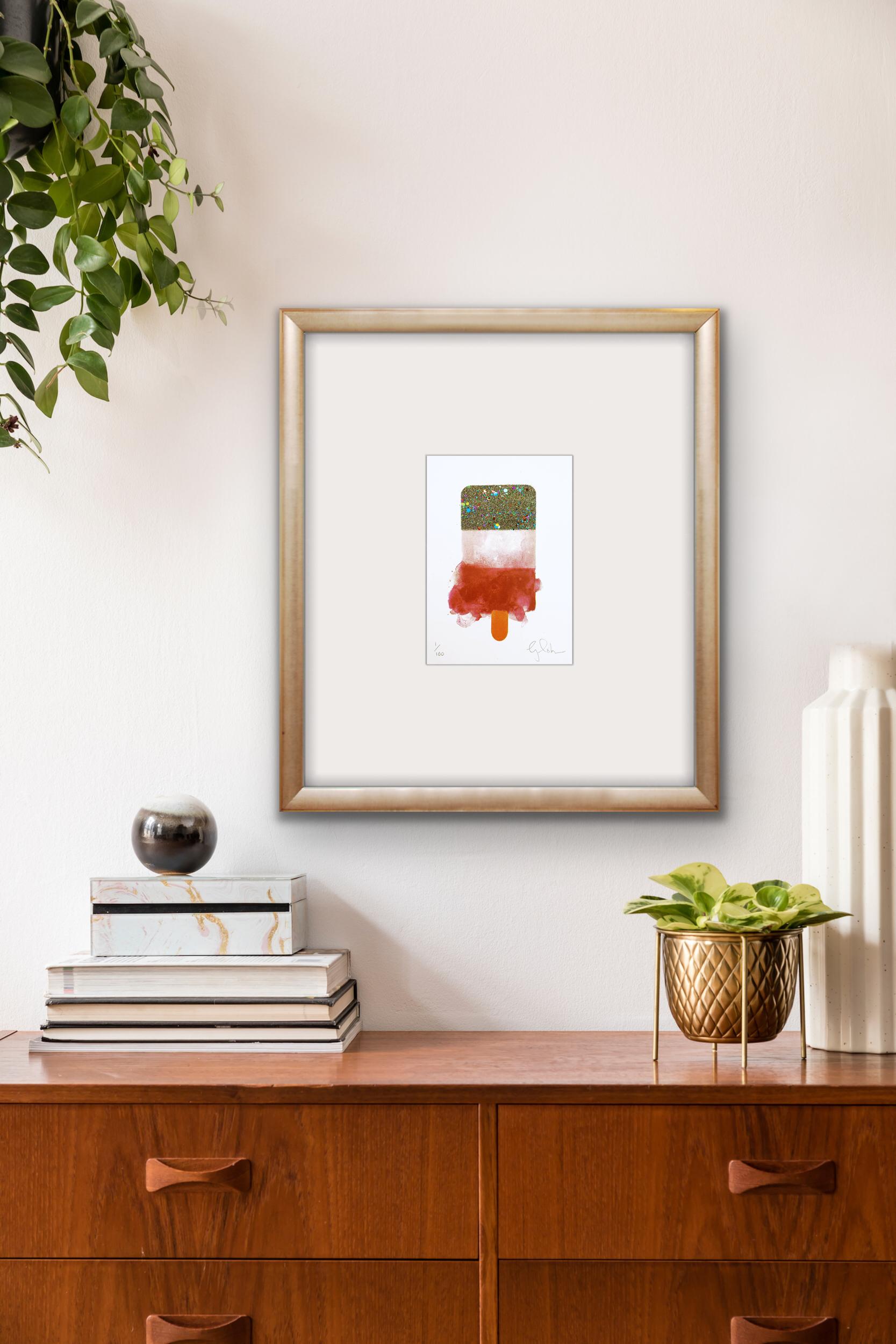 Mini Fab - Pride, Stampa in edizione limitata, Stampa fatta a mano, Arte del gelato - Print di Gavin Dobson