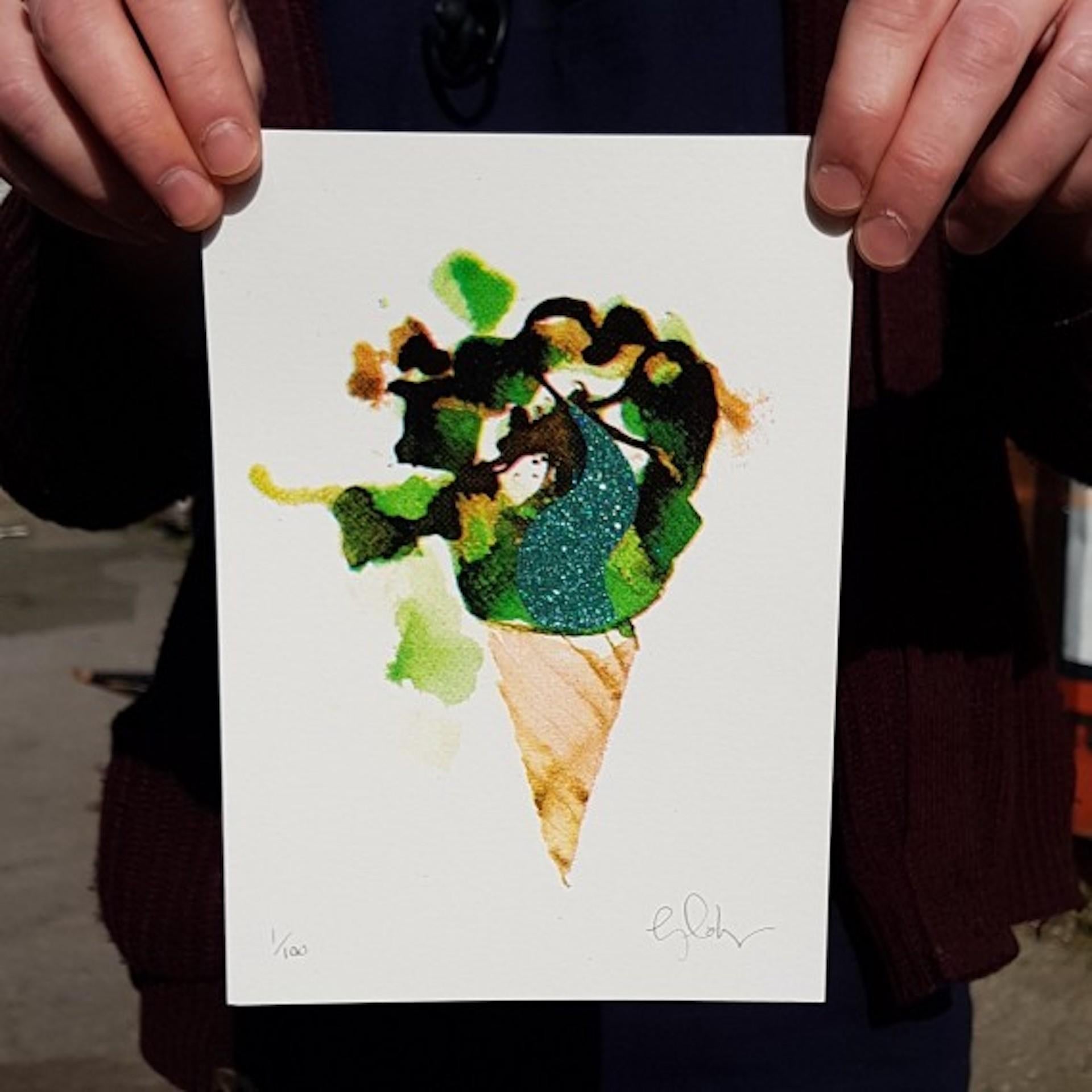 Triptyque Mini Summer Treats de Gavin Dobson, estampes en édition limitée, œuvre d'art culinaire en vente 5