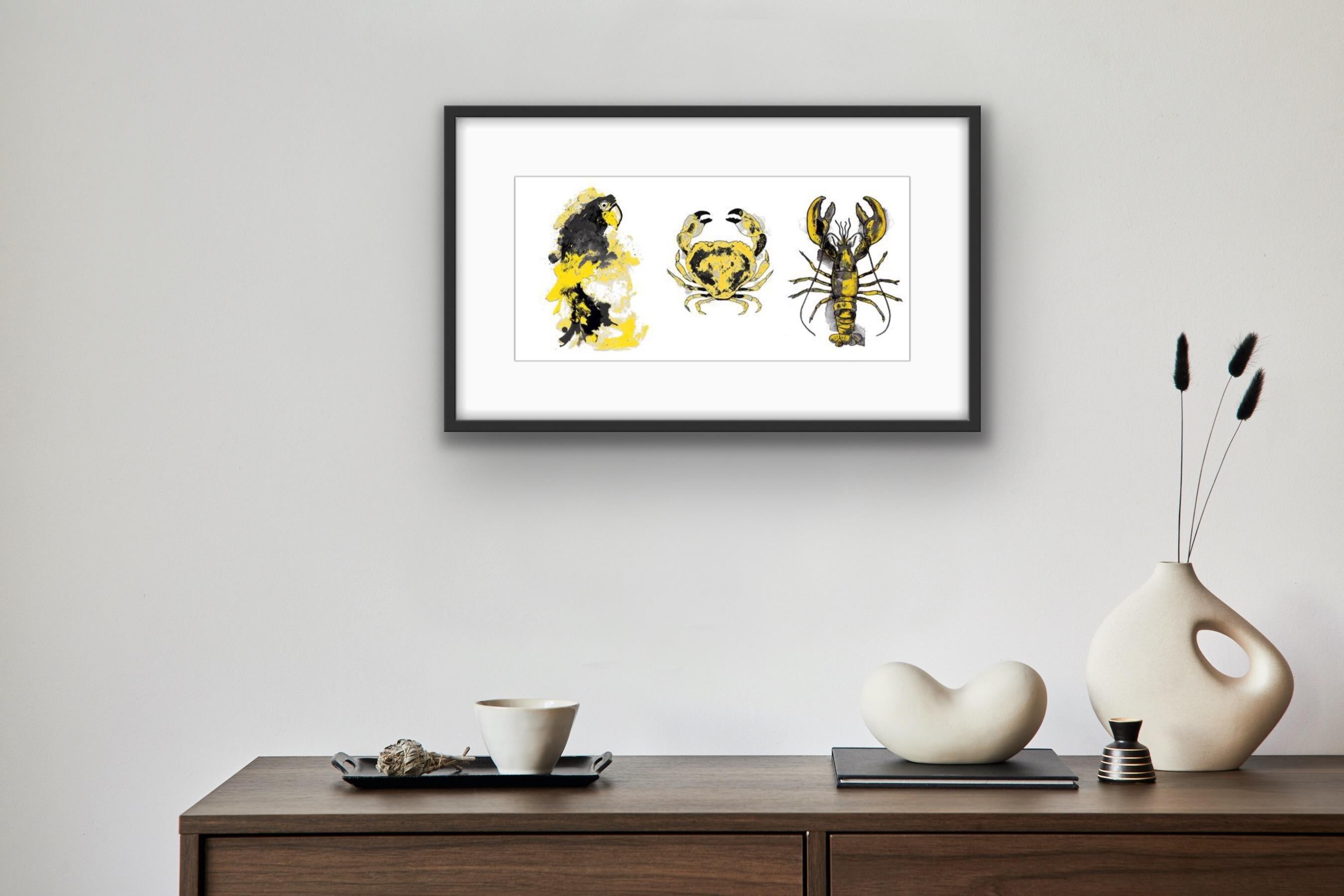 Special Gold Trio – Special Edition, Print by Gavin Dobson For Sale 2