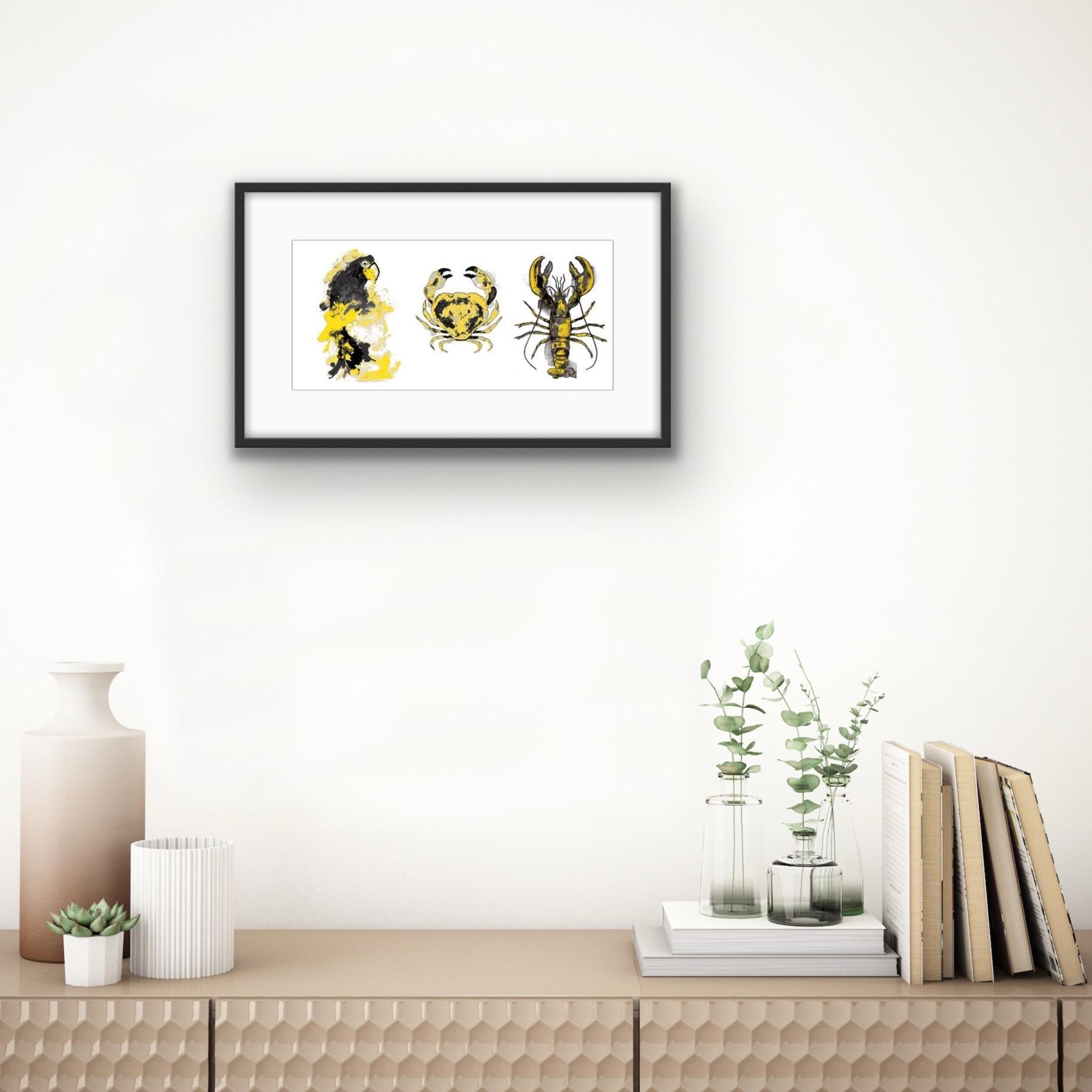 Special Gold Trio – Special Edition, Print by Gavin Dobson For Sale 3