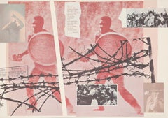 Against Apartheid -  Barbed Wire, Africa, Riot