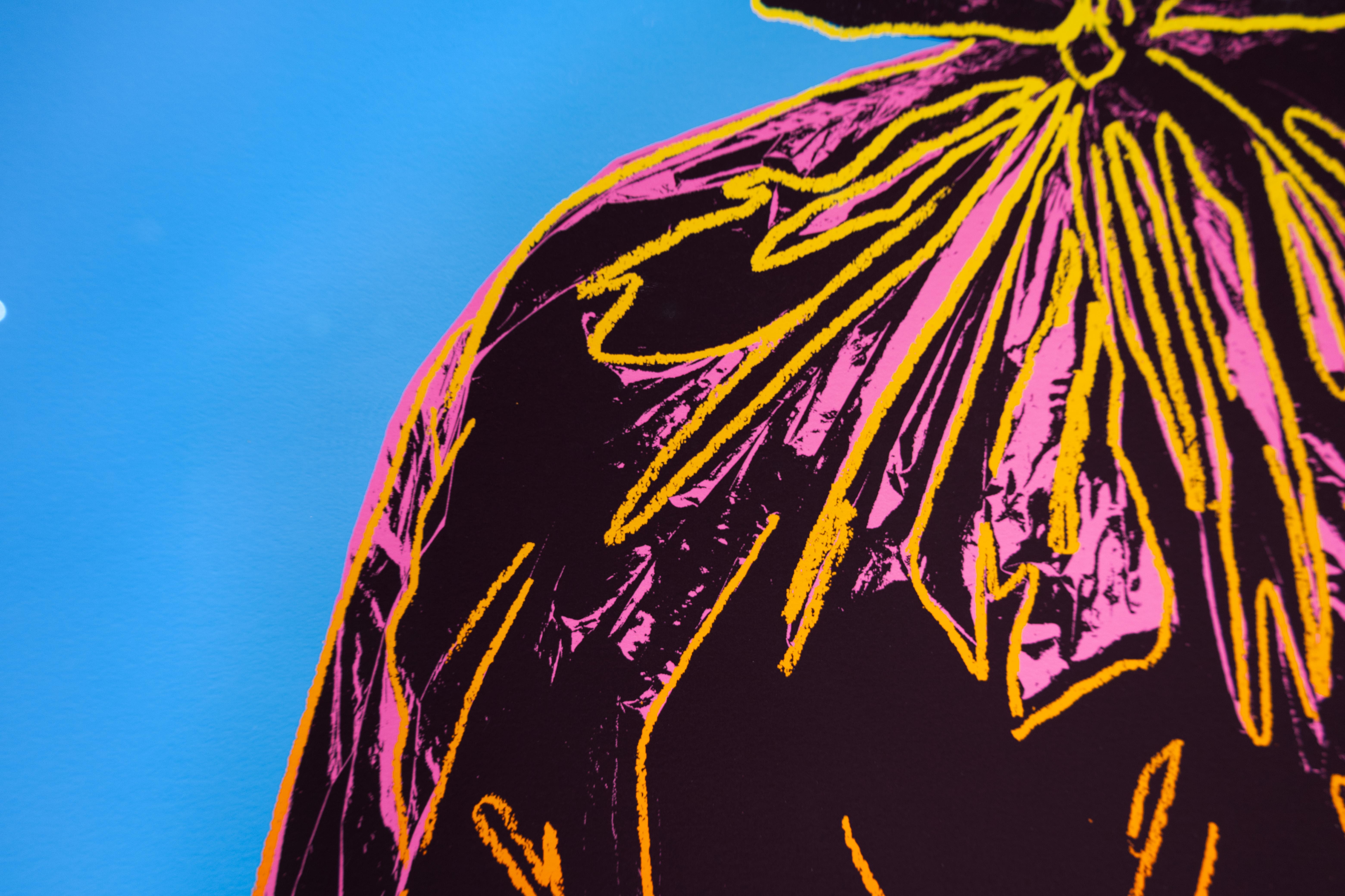 Stampa d'archivio pop art, 'Blue Trash', 2022 - Print di Gavin Turk