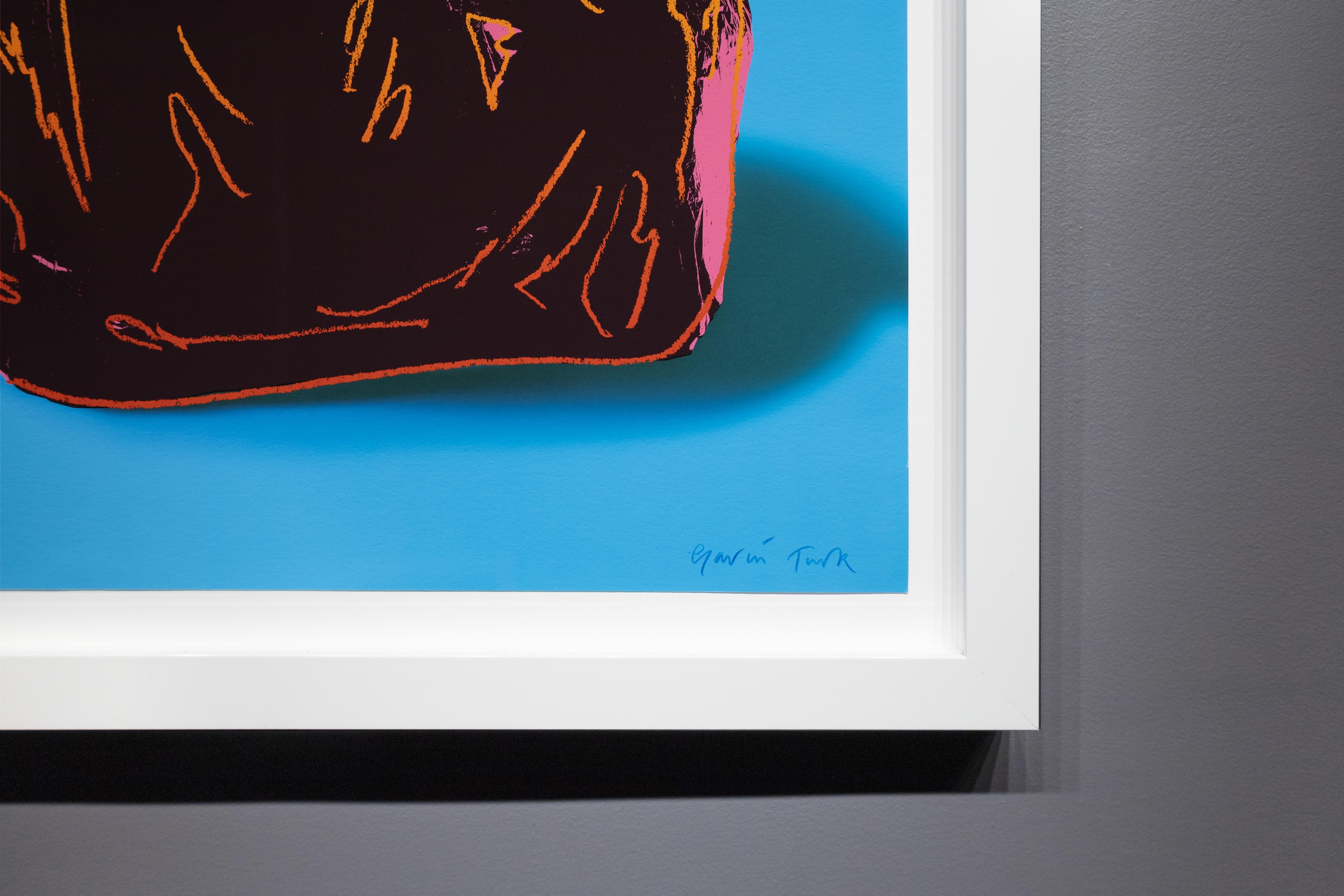 Stampa d'archivio pop art, 'Blue Trash', 2022 - Print Young British Artists (YBA) di Gavin Turk