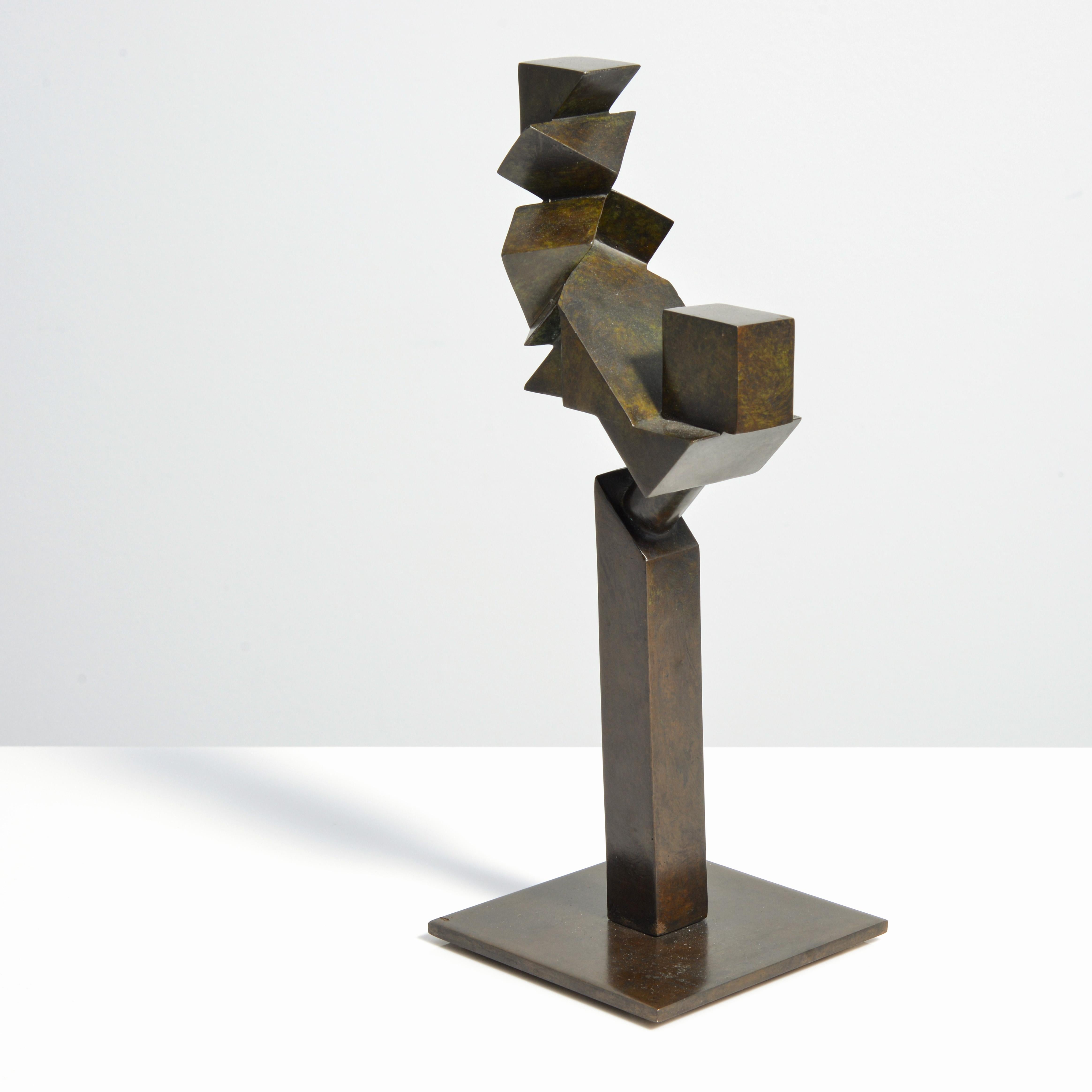 Gavin Zeigler Abstract Bronze Sculpture For Sale 3