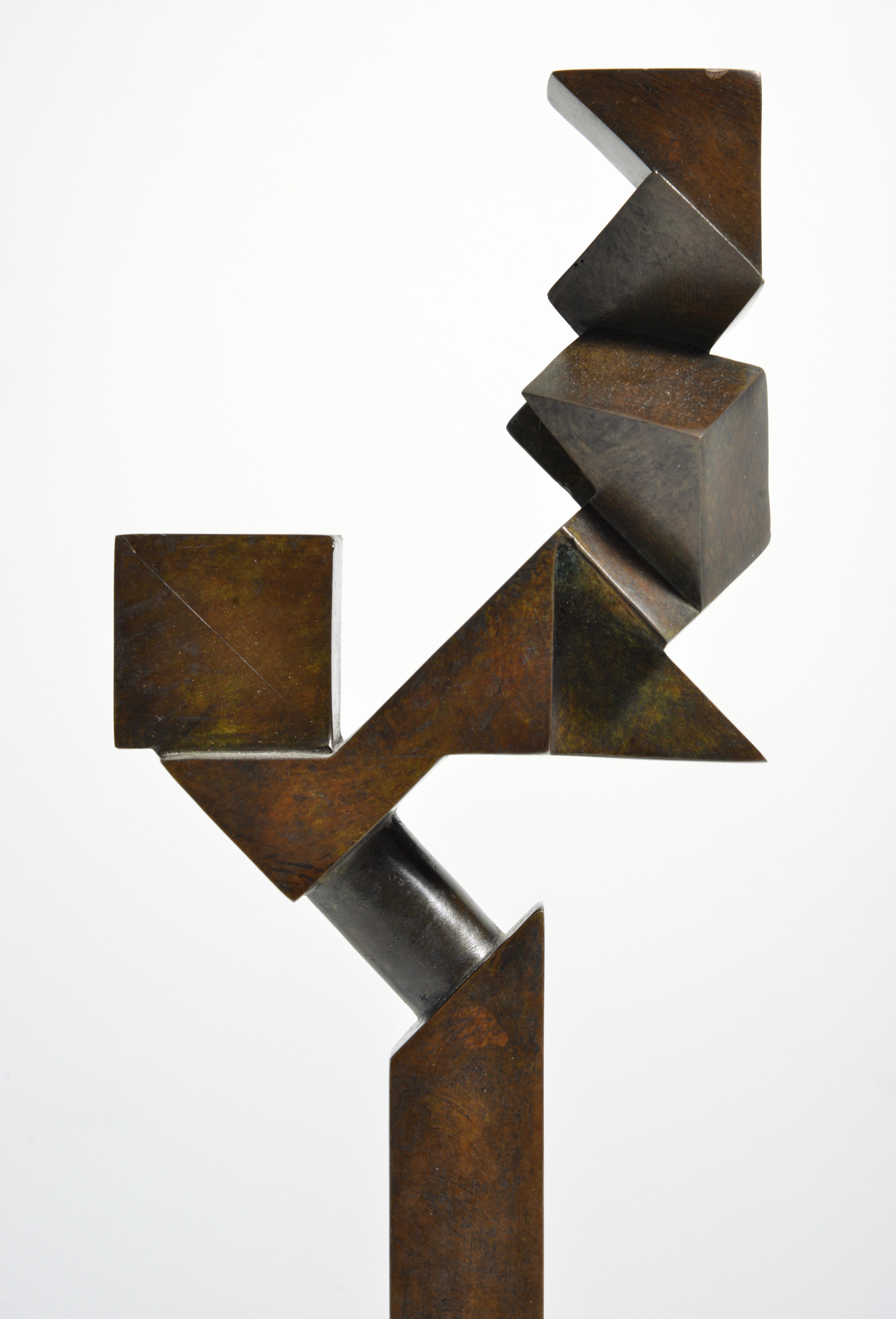 Gavin Zeigler Abstract Bronze Sculpture For Sale 5