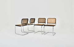 Gavina Dining Chairs by Marcel Breuer 1980s Set of 4