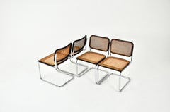 Gavina Dining Chairs by Marcel Breuer 1980s, Set of 4