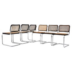 Gavina Dining Chairs by Marcel Breuer 1980s Set of 6
