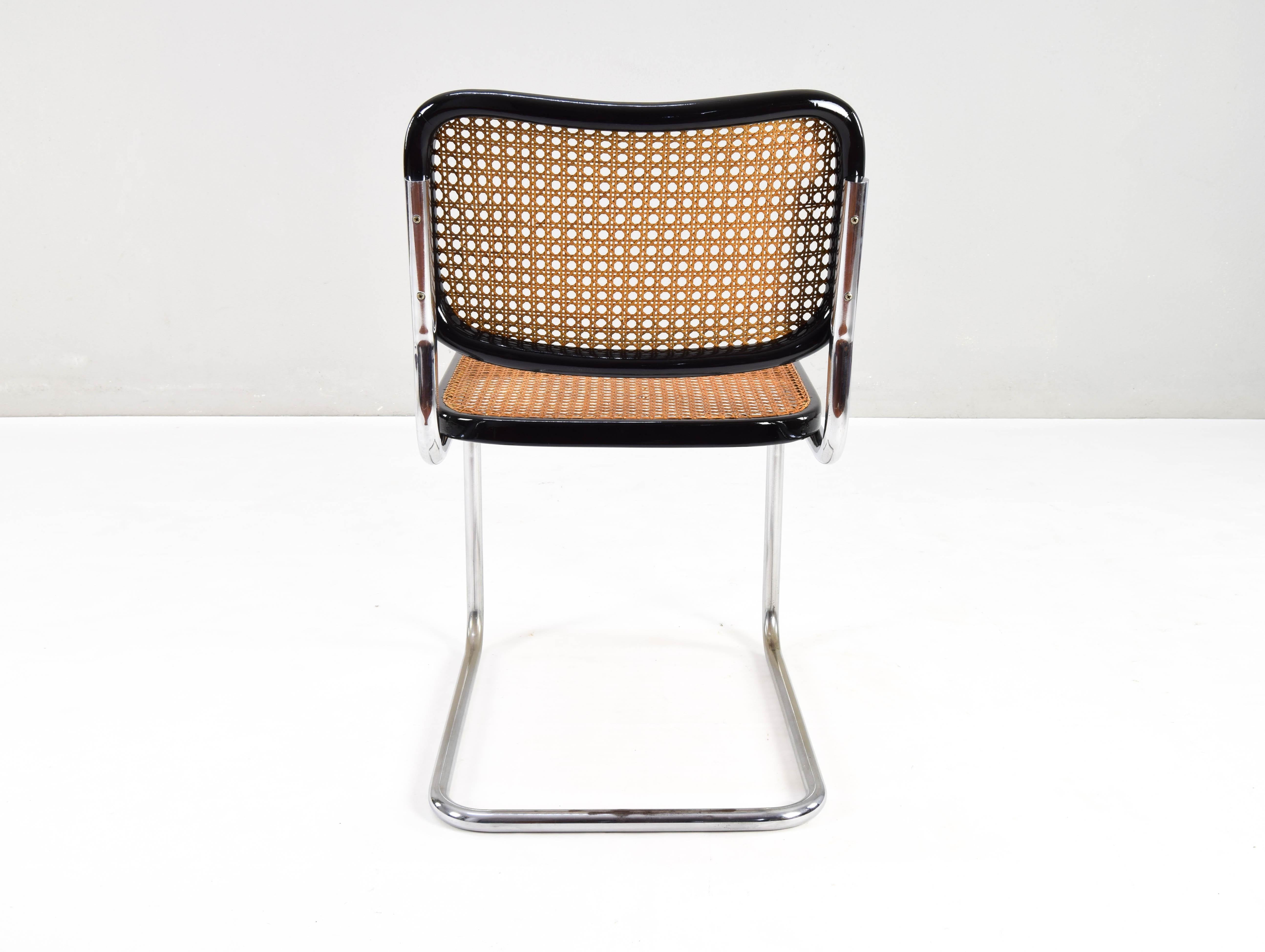 Spanish Gavina Mid-Century Modern Marcel Breuer B32 Cesca Chair, 60s