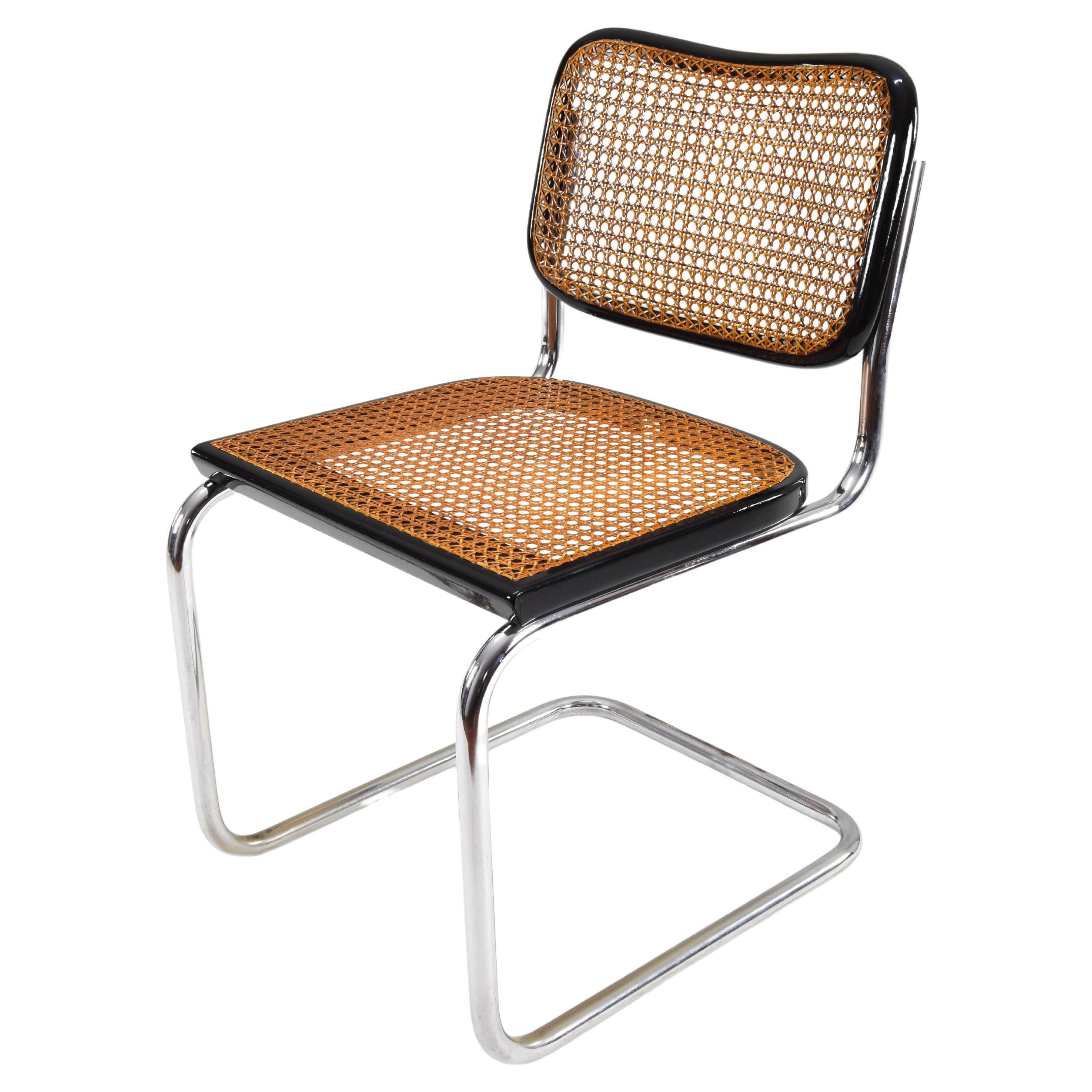Gavina Mid-Century Modern Marcel Breuer B32 Cesca Chair, 60s