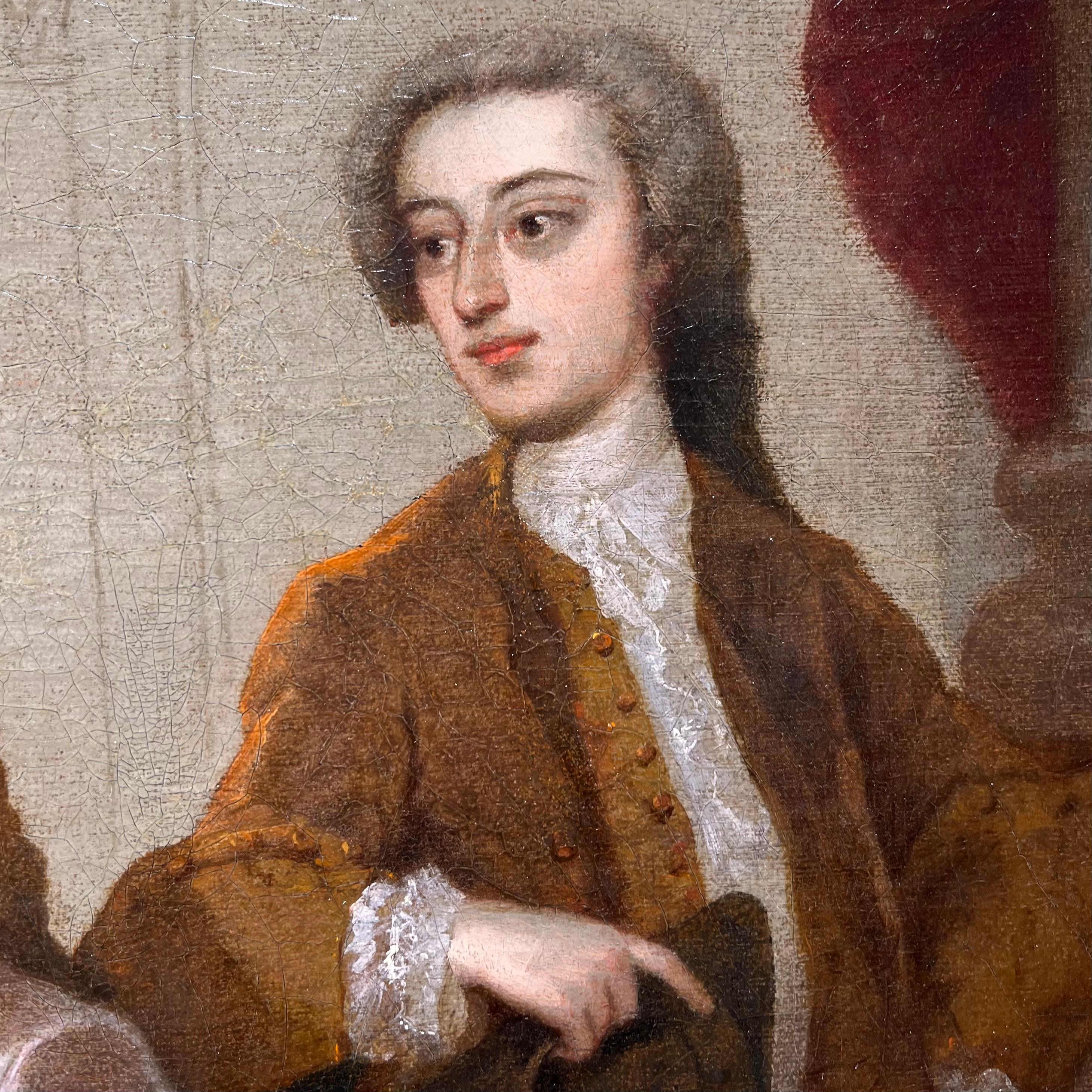 Oil on canvas
Image size: 24 x 18 1/2 inches (61 x 47 cm)
Gilded wood framed



Provenance
Estate of Judge Davis Norton and Florence Edelstein.

William Bateman was a British Whig politician who sat in the House of Commons between 1721 and 1734. He