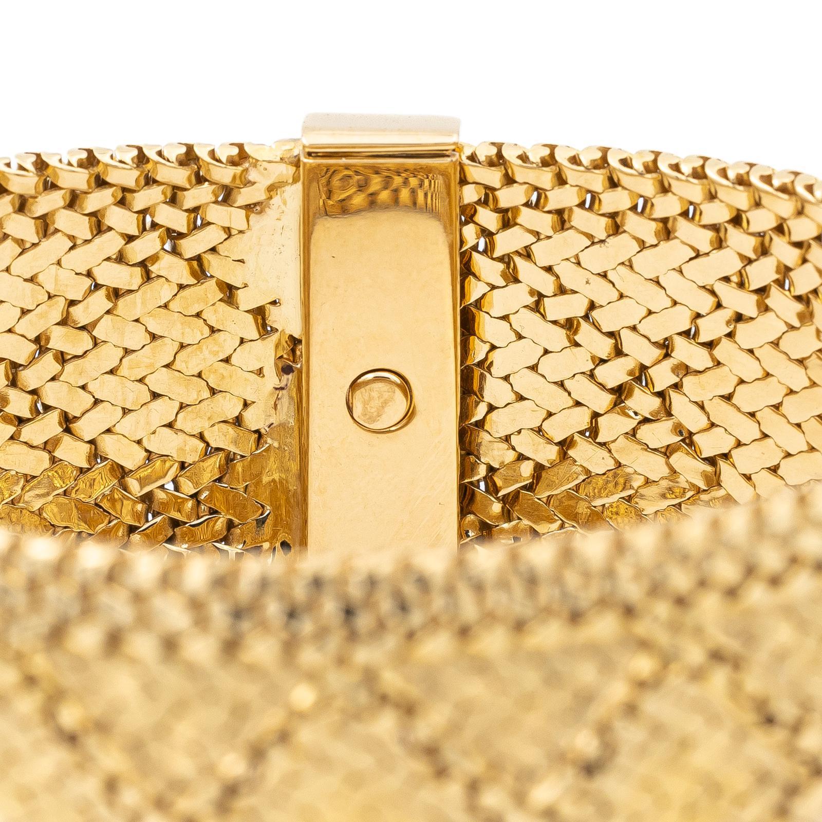 Gay Freres Bracelet Yellow Gold In Excellent Condition For Sale In PARIS, FR