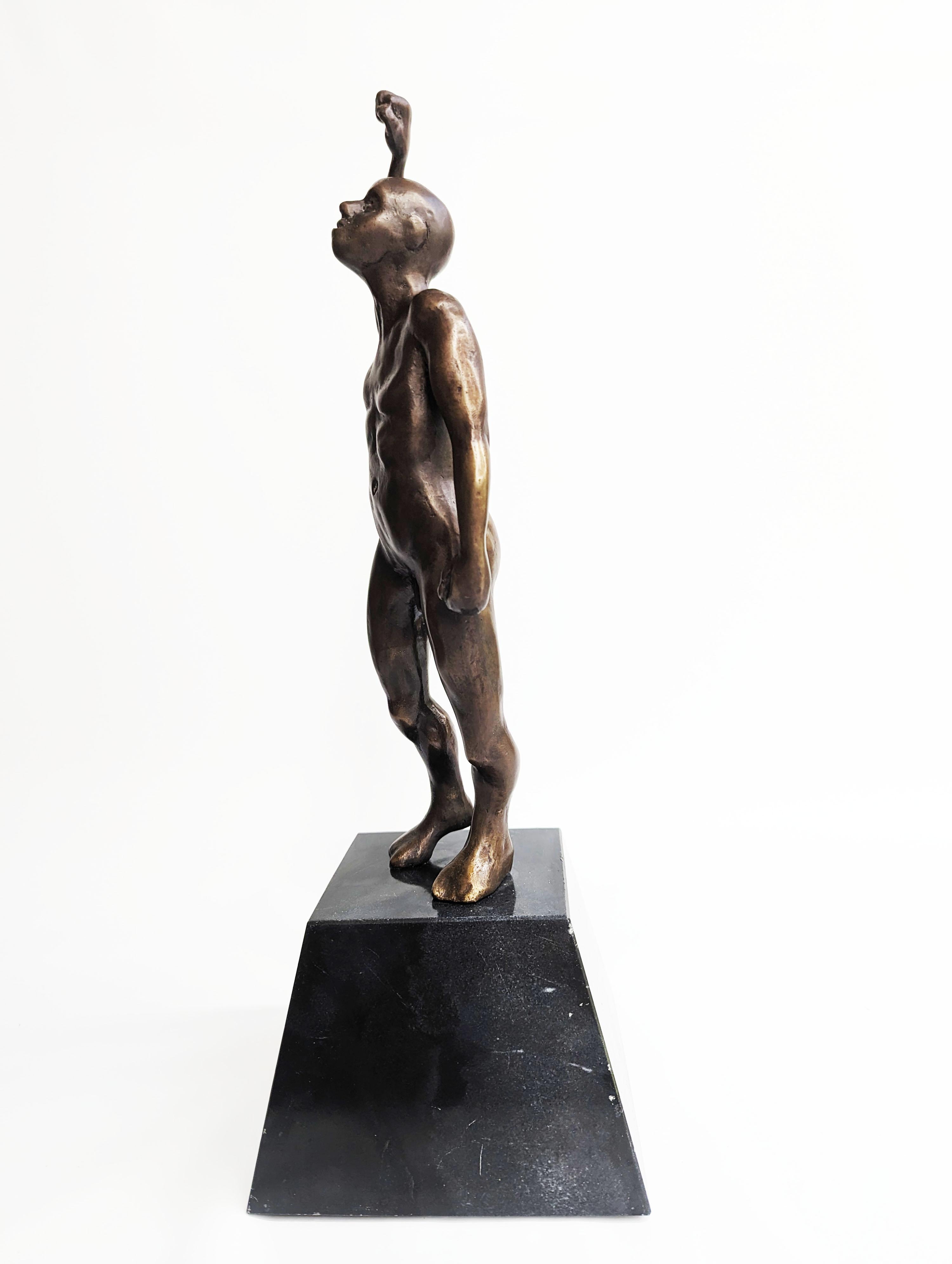 Figurative Bronze Sculpture -- Victory For Sale 1
