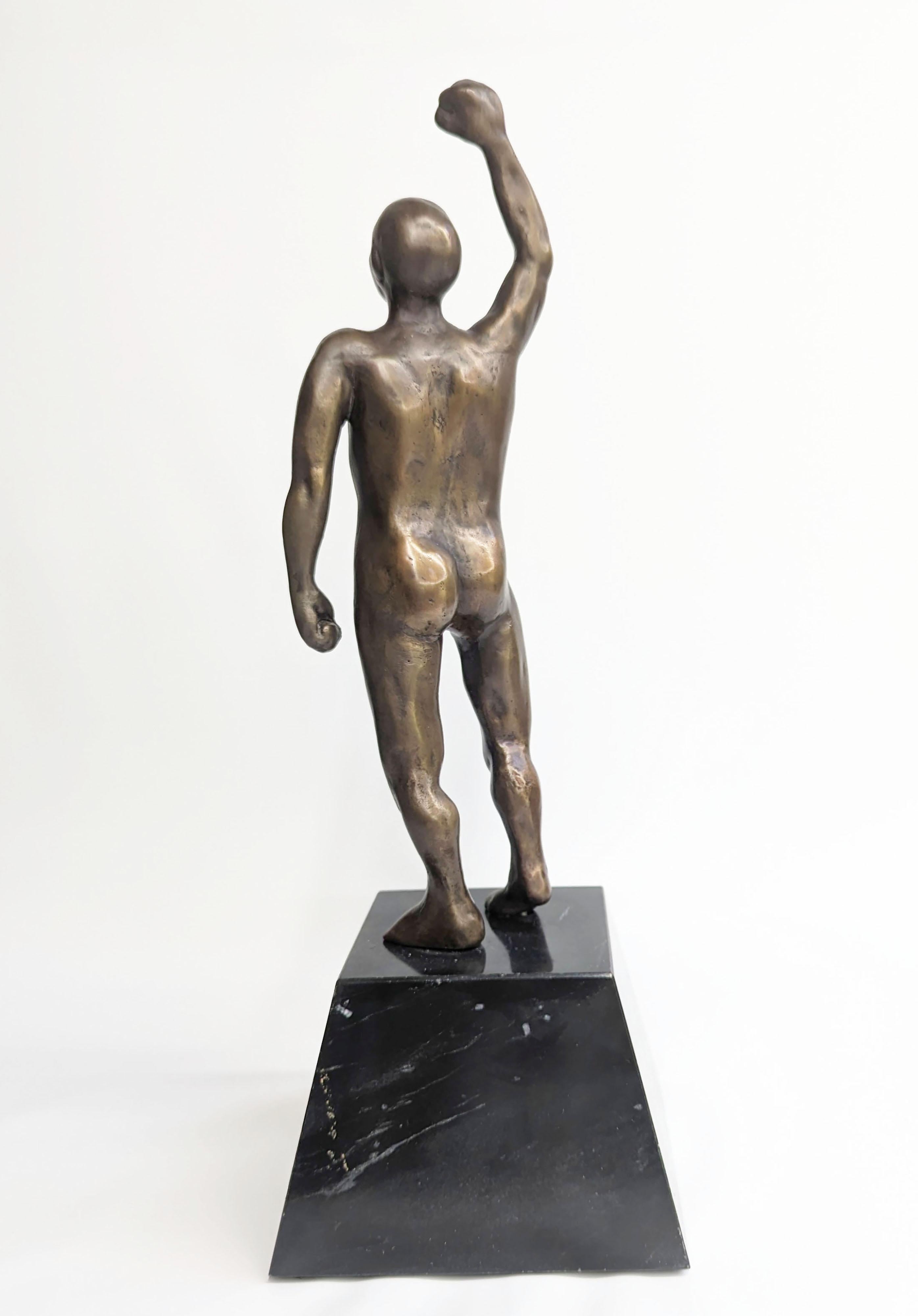 Figurative Bronze Sculpture -- Victory For Sale 2
