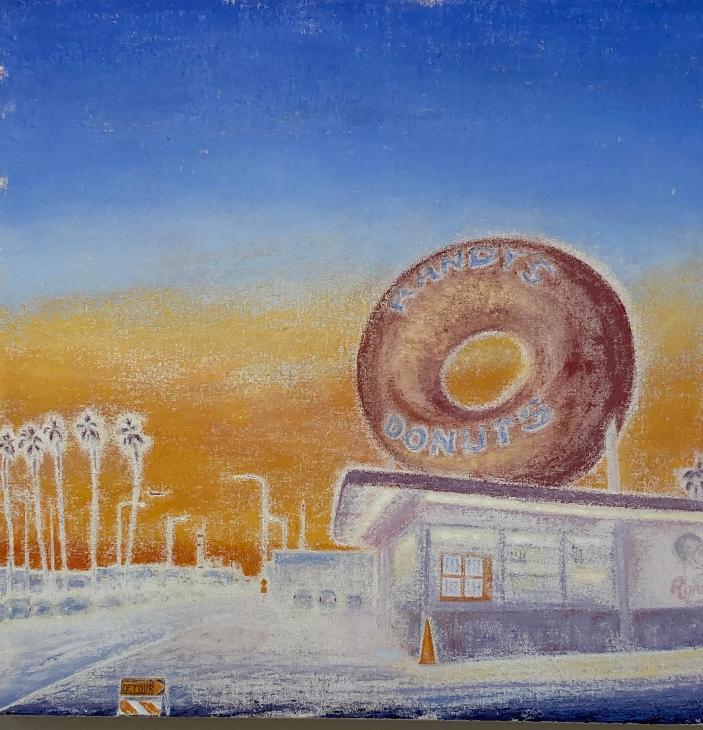 Gay Summer Rick  Landscape Painting – Donut Umweg