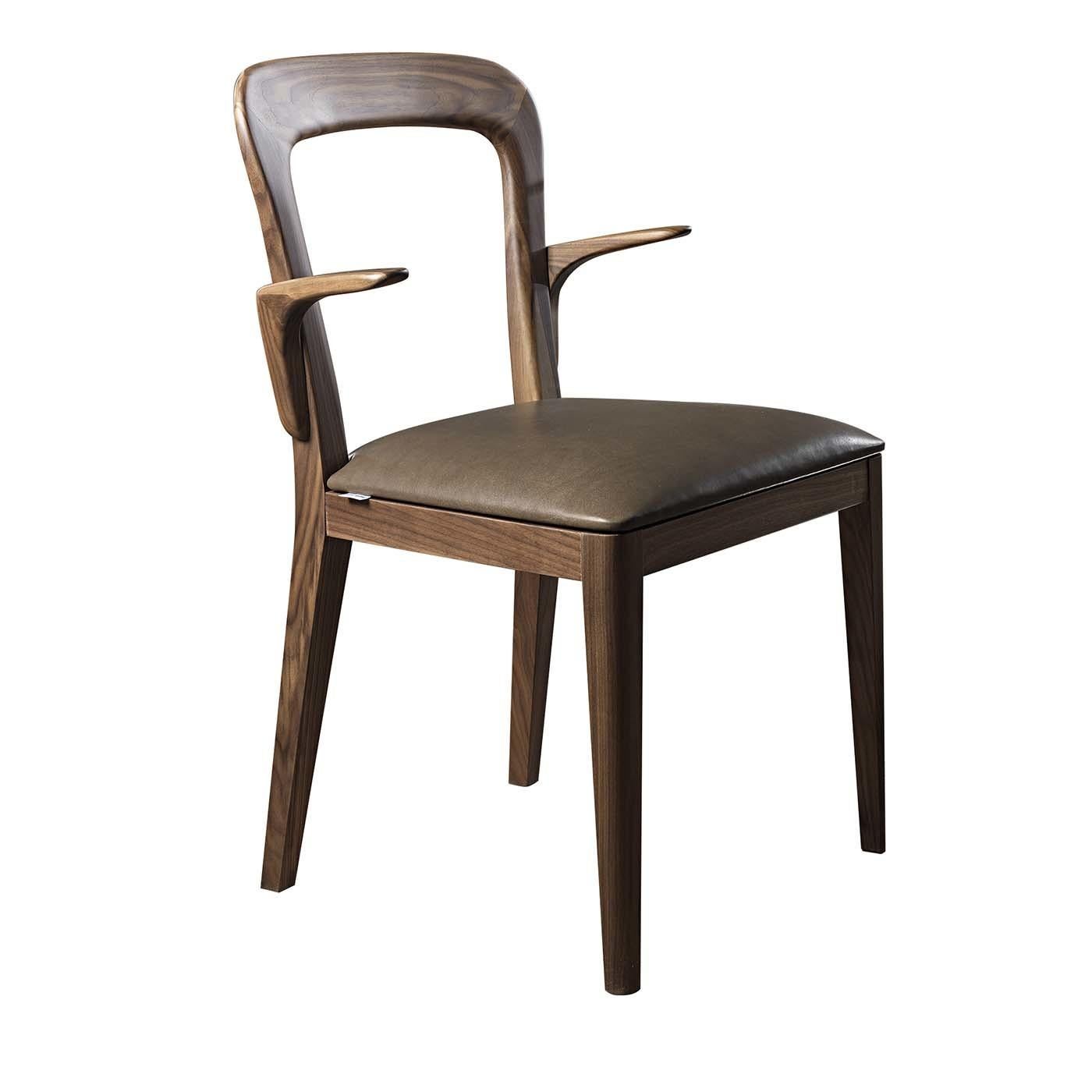 Modern Gaya Armchair by Stefano Bigi by Pacini & Cappellini For Sale