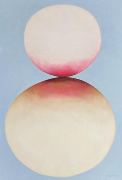 "Untitled 4" Peinture à l'huile abstraite 62" x 42" pouces par Gayatri Gamuz