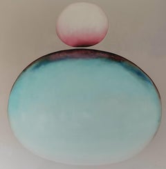 "Untitled 4.23" Peinture à l'huile abstraite 53" x 53" pouces par Gayatri Gamuz