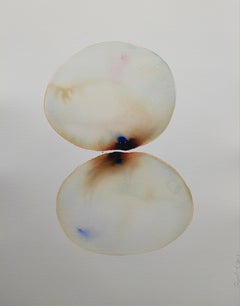 "Untitled wp18" Abstract Painting 22" x 18" inch by Gayatri Gamuz