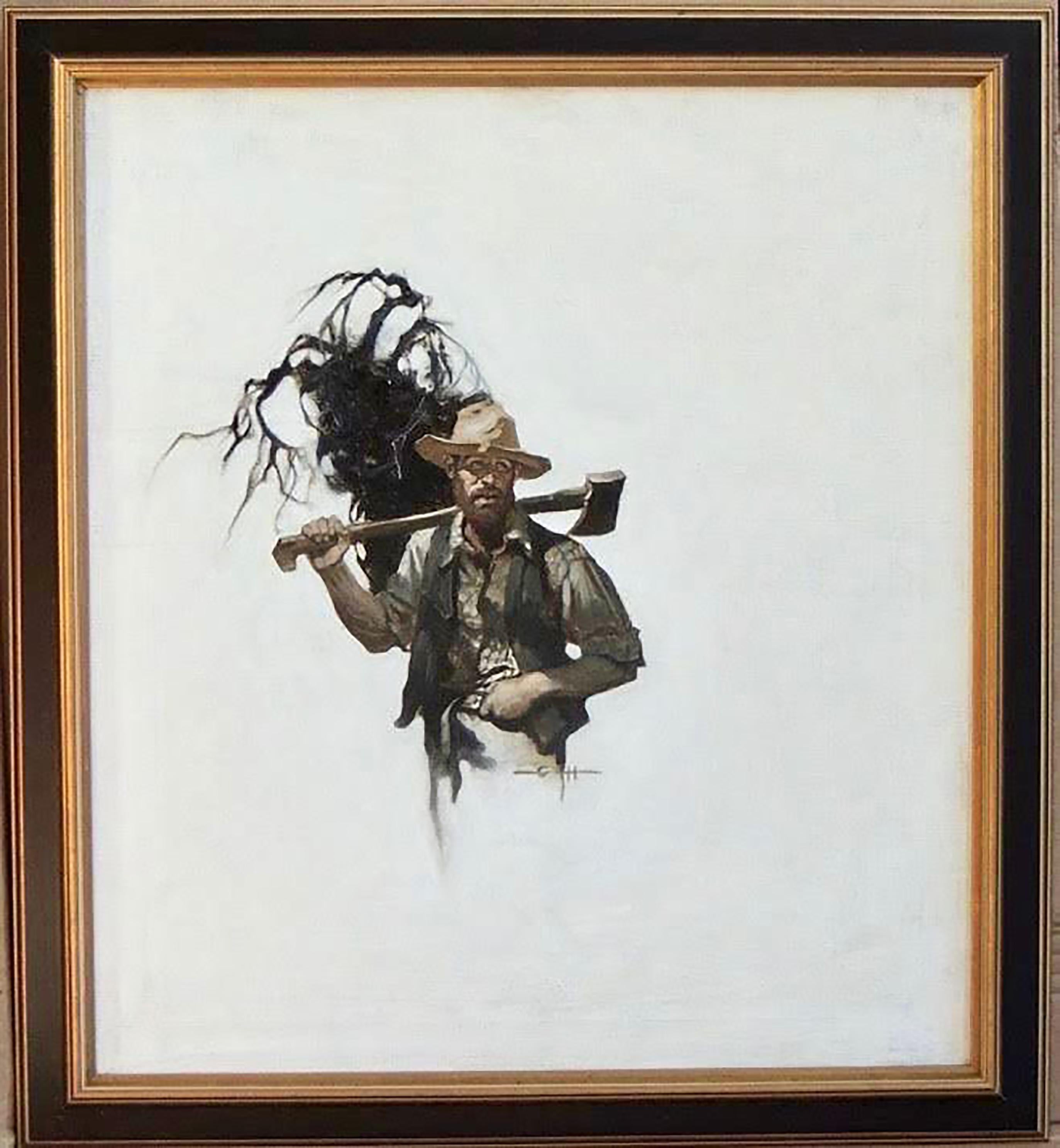 Illustration für „Eine Messe Daughter“ – Painting von Gayle Porter Hoskins