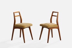 Gaylord Brothers, Dining Room Chairs, Wood, Mohair, USA, 1950s